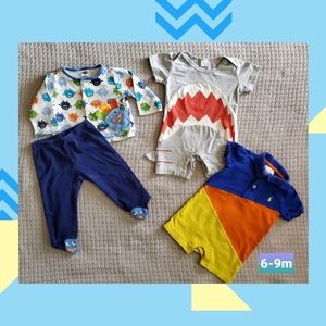 Bundle of clothing for baby boy 6-9 months